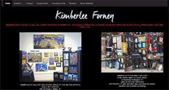 Desktop Screenshot of kimforney.com